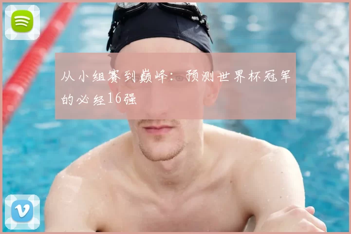 从小组赛到巅峰:预测世界杯冠军的必经16强